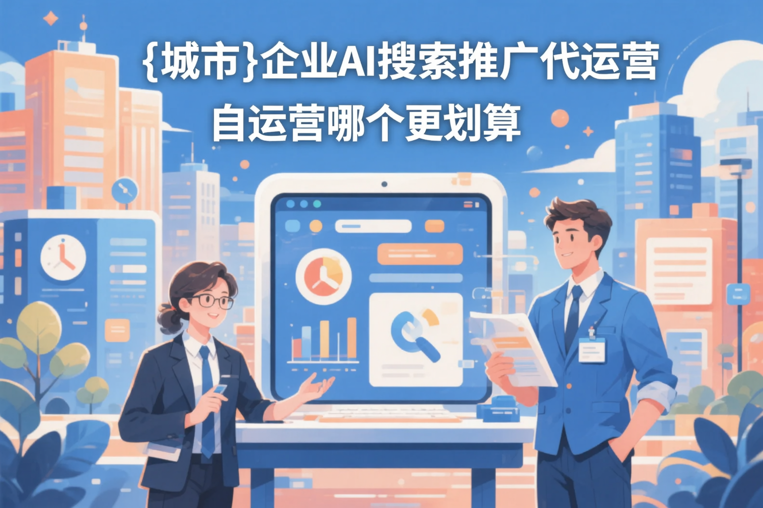 山东企业AI搜索推广代运营和自运营哪个更划算