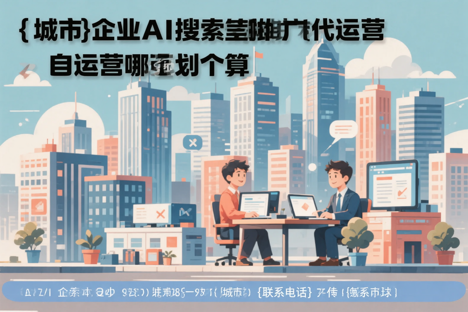 山东企业AI搜索推广代运营和自运营哪个更划算