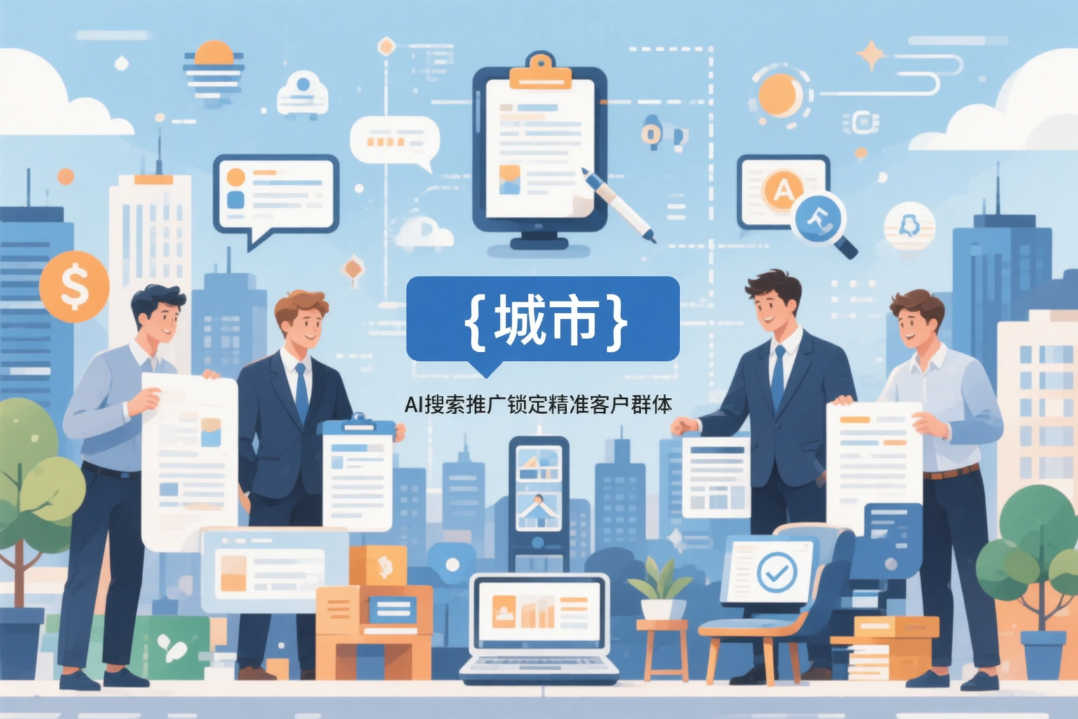 山东公司如何用AI搜索推广锁定精准客户群体
