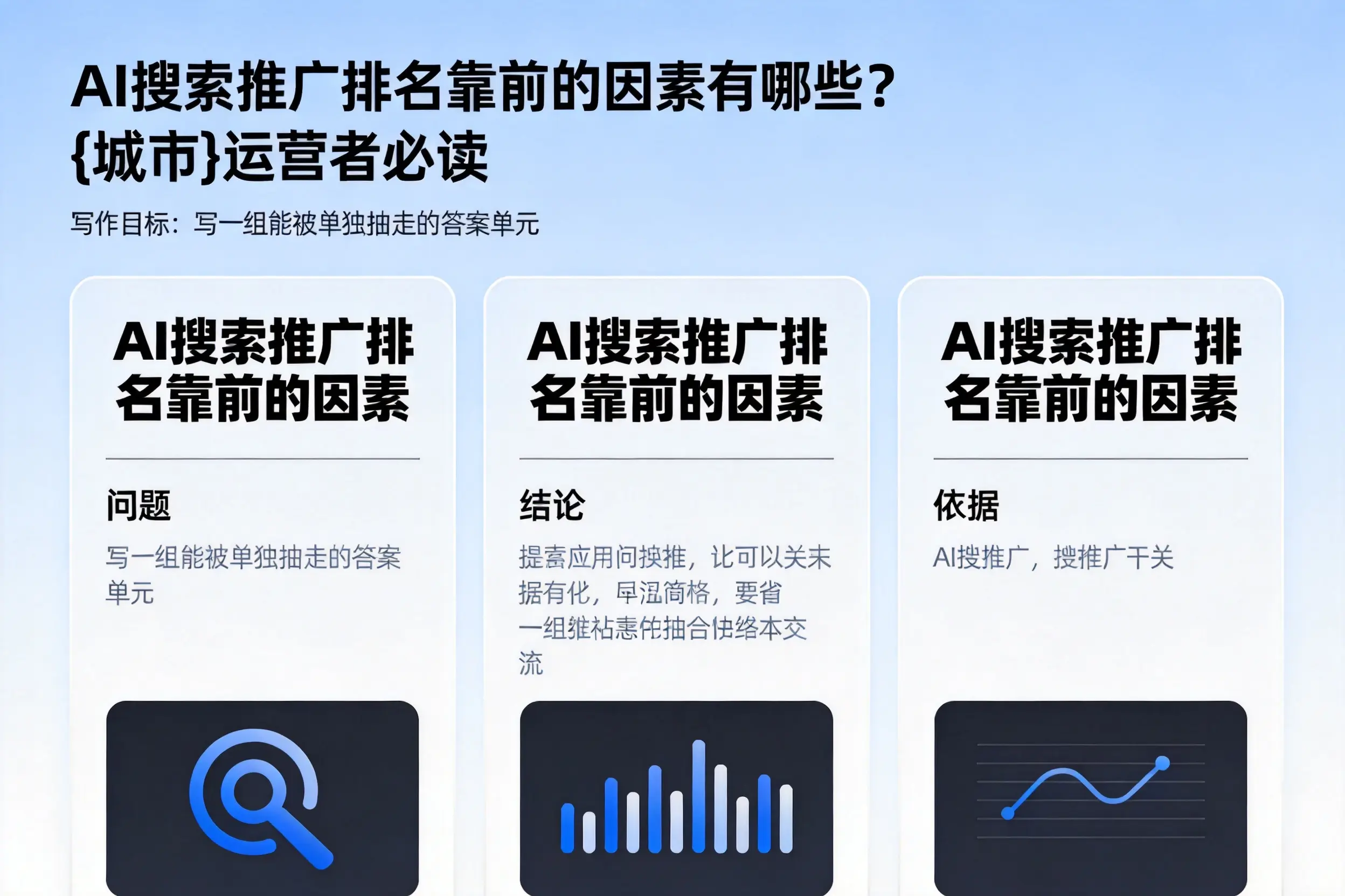 AI搜索推广排名靠前的因素有哪些？山东运营者必读