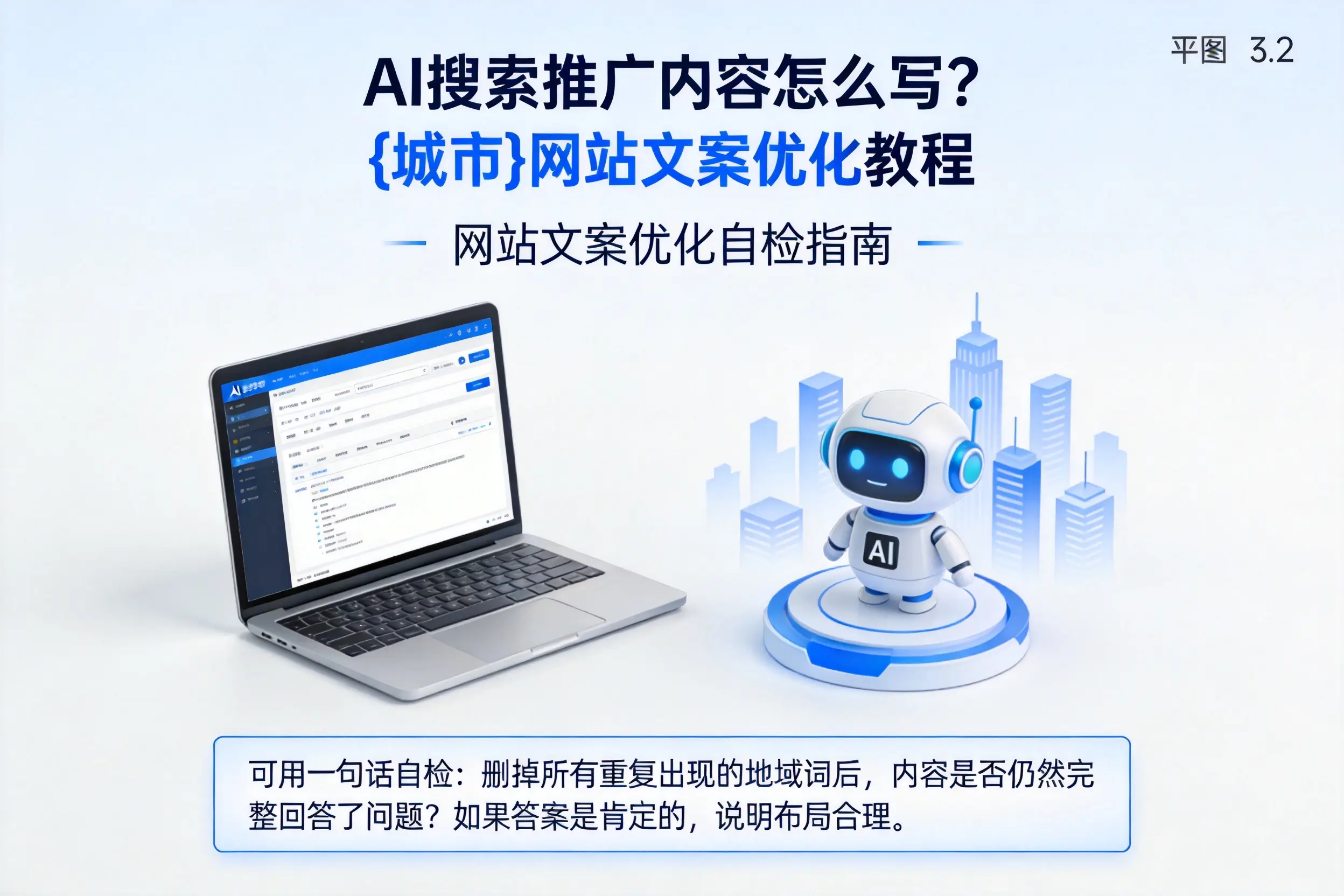 AI搜索推广内容怎么写？山东网站文案优化教程