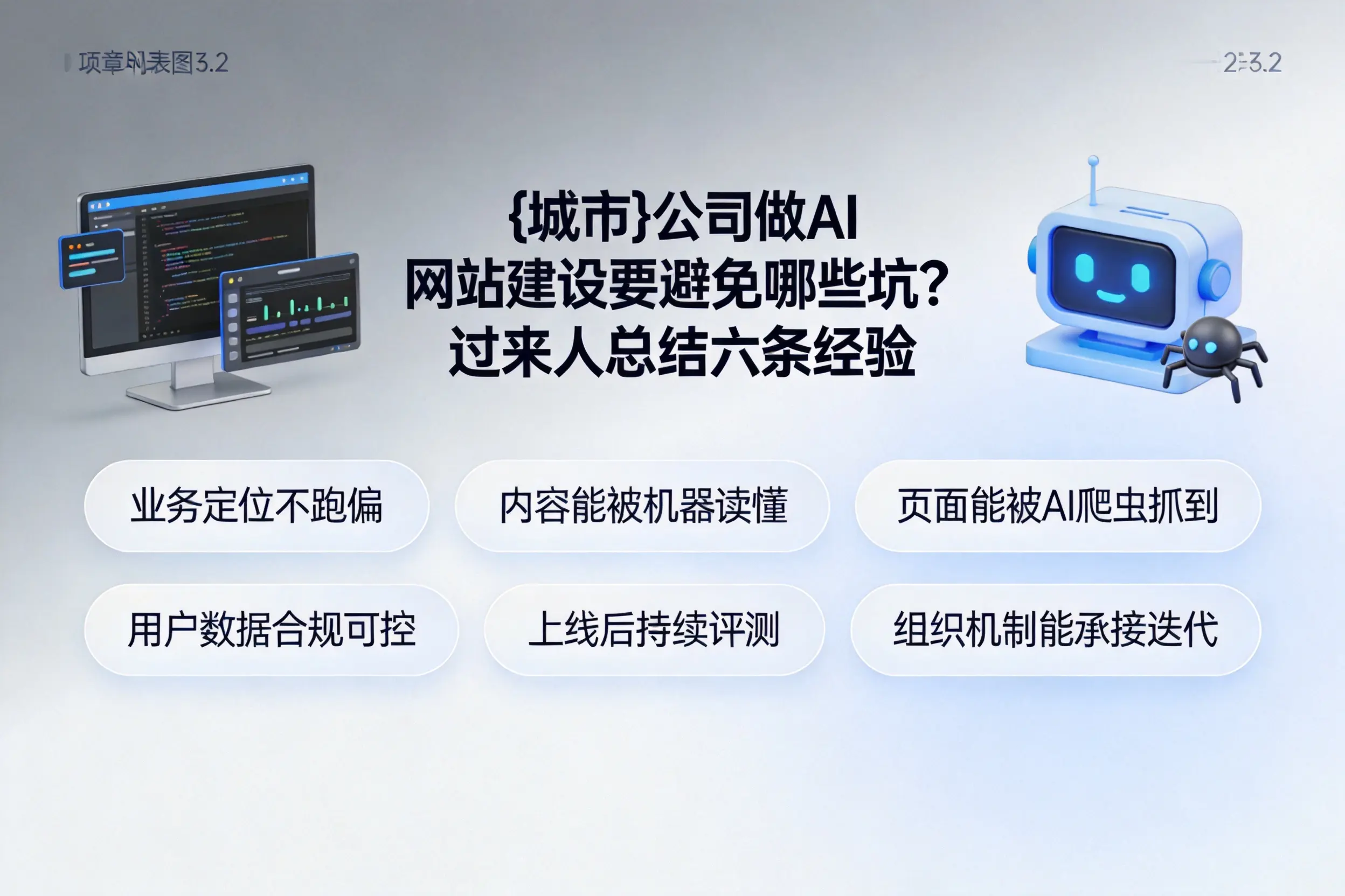 山东公司做AI网站建设要避免哪些坑？过来人总结六条经验