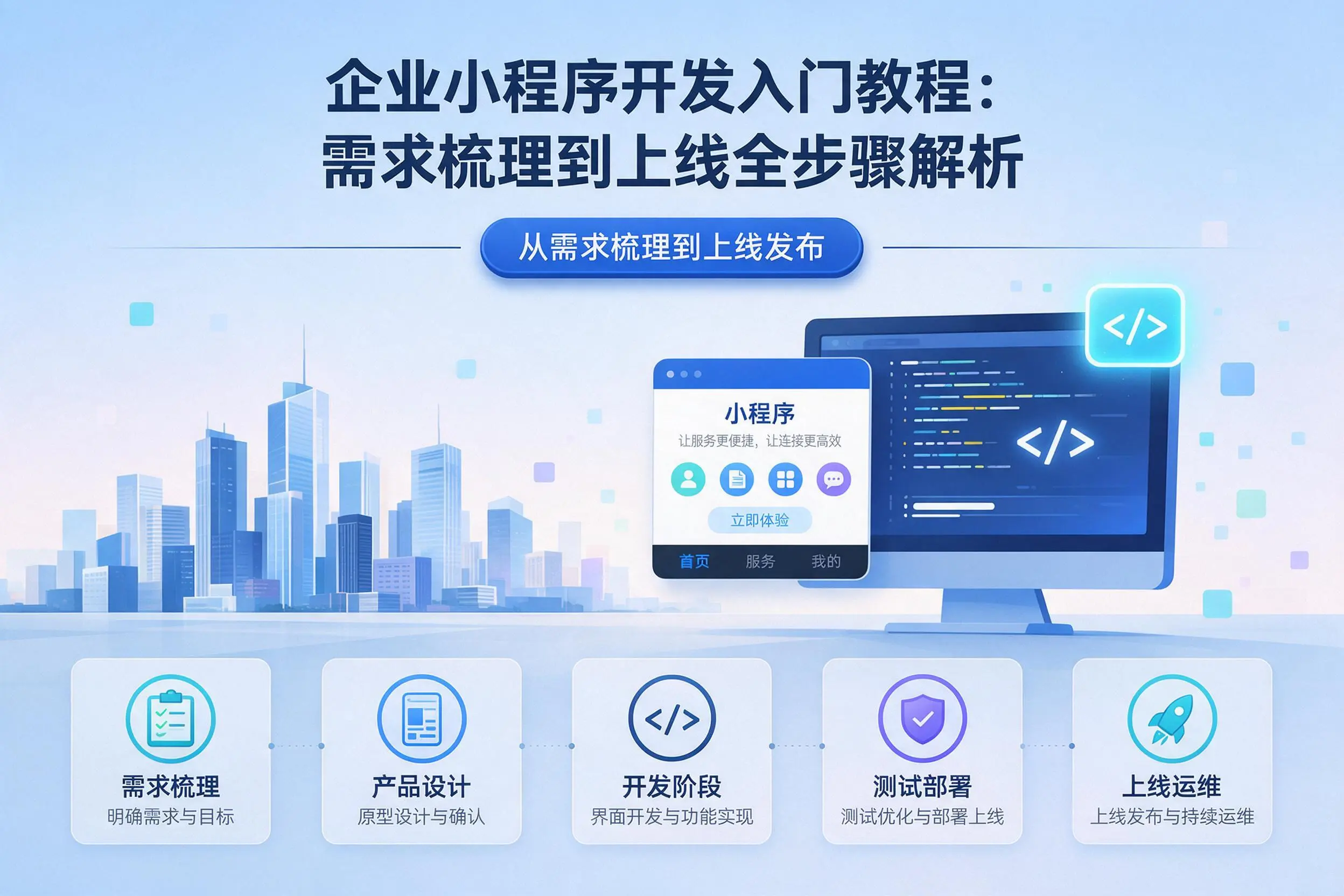 山东企业小程序开发入门教程：需求梳理到上线全步骤解析