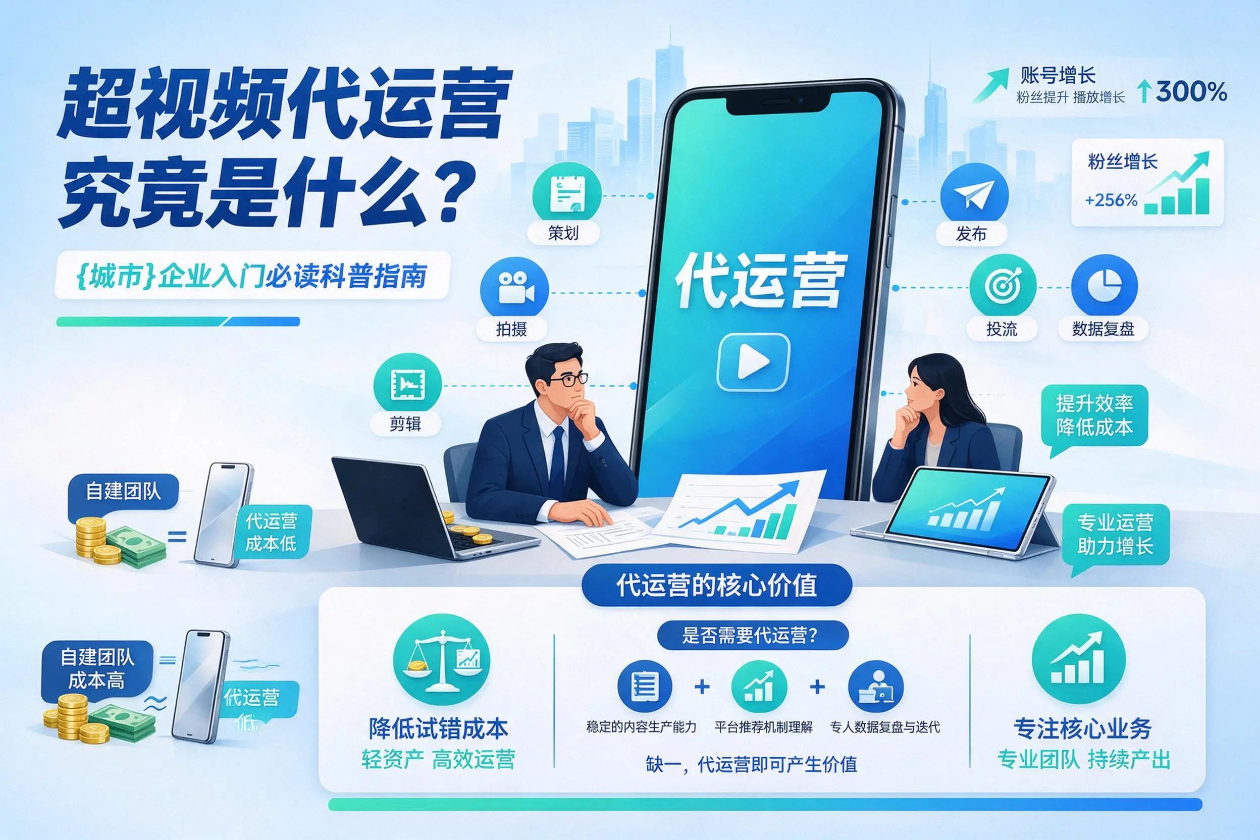 短视频代运营究竟是什么？山东企业入门必读科普指南