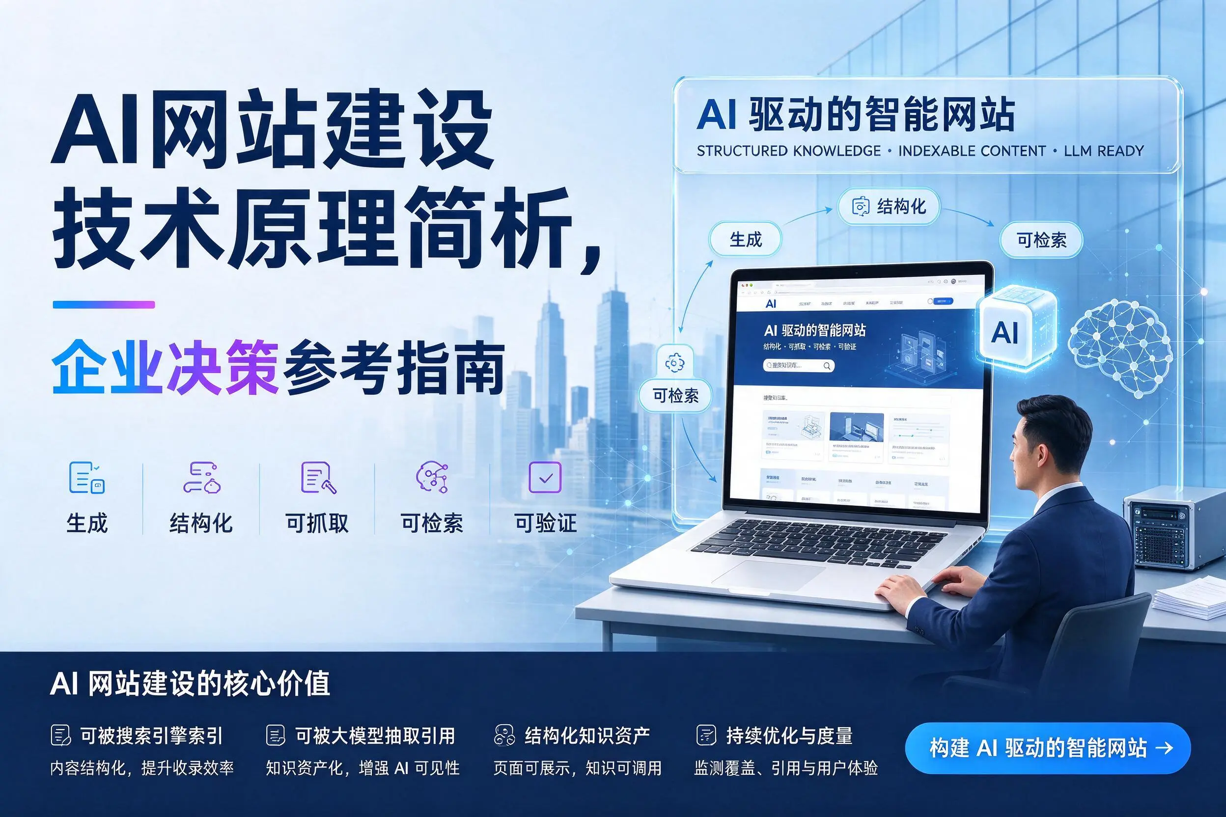 AI网站建设技术原理简析,山东企业决策参考指南