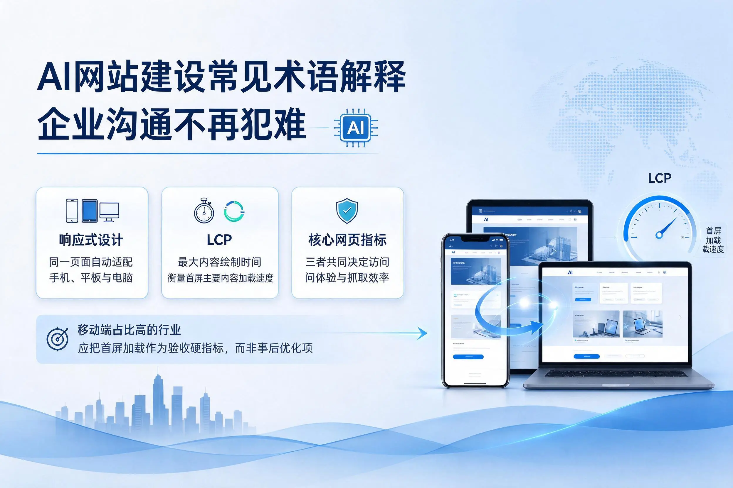 AI网站建设常见术语解释,山东企业沟通不再犯难